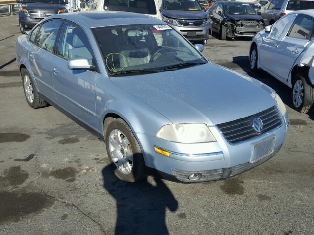 WVWRH63B81P296801 - 2001 VOLKSWAGEN PASSAT GLX SILVER photo 1