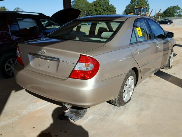 4T1BE32K13U229273 - 2003 TOYOTA CAMRY LE TAN photo 4