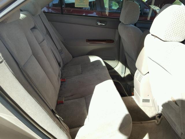 4T1BE32K13U229273 - 2003 TOYOTA CAMRY LE TAN photo 6