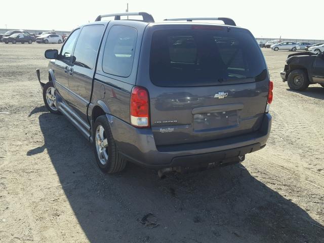 1GBDV13147D183617 - 2007 CHEVROLET UPLANDER I 紫色 照片 3