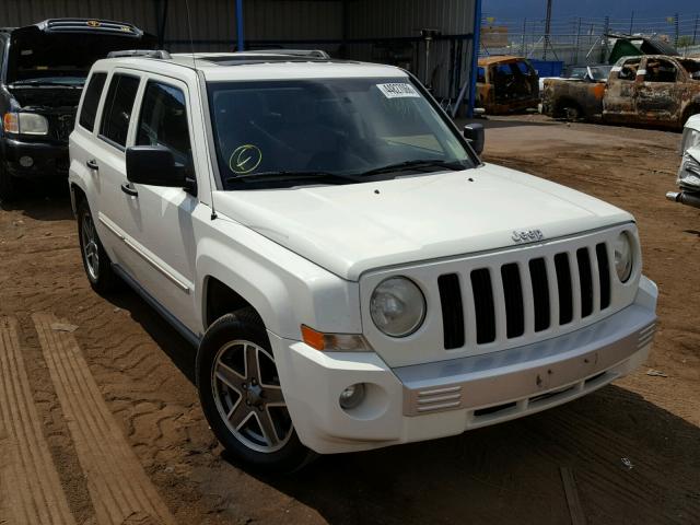 1J4FF48B49D201759 - 2009 JEEP PATRIOT LI WHITE photo 1