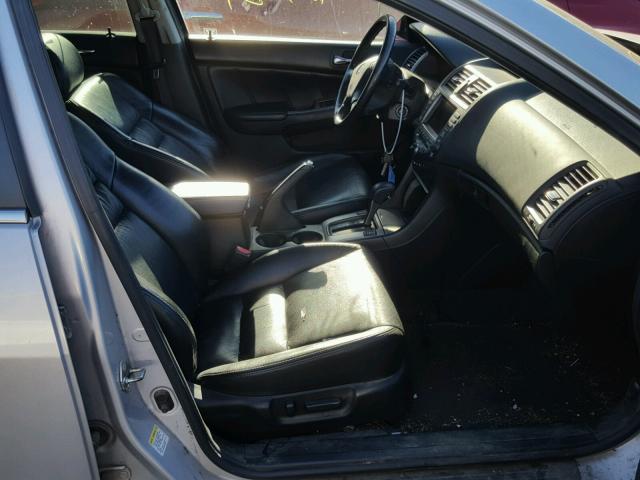 1HGCM66886A027307 - 2006 HONDA ACCORD EX SILVER photo 5