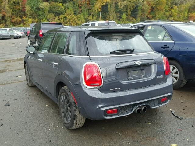 WMWXU3C59G2D29807 - 2016 MINI COOPER S GRAY photo 3