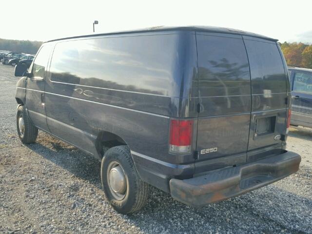 1FTNE2427XHC31715 - 1999 FORD ECONOLINE BLUE photo 3