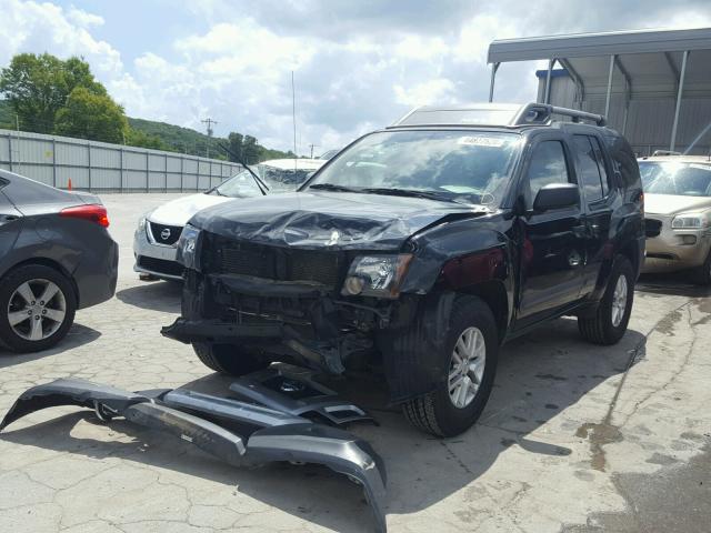 5N1AN0NU2EN807188 - 2014 NISSAN XTERRA X BLACK photo 2