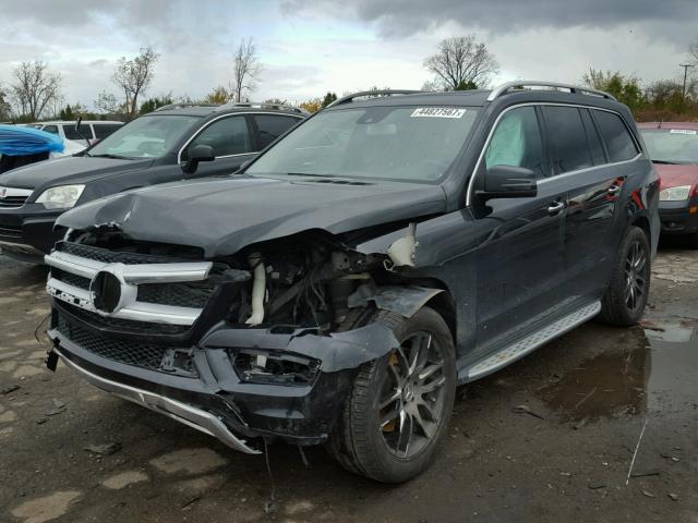 4JGDF7CE7DA252436 - 2013 MERCEDES-BENZ GL 450 4MA BLACK photo 2