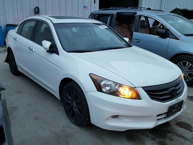 1HGCP3F8XBA032394 - 2011 HONDA ACCORD EXL WHITE photo 1