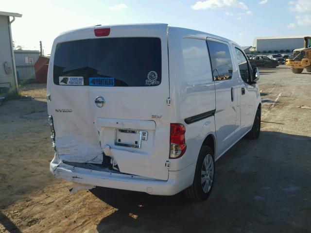 3N6CM0KN5HK706408 - 2017 NISSAN NV200 2.5S WHITE photo 4