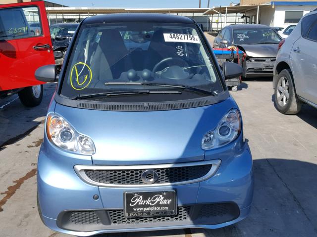 WMEEJ9AA3EK787439 - 2014 SMART FORTWO ELE 蓝色 照片 9