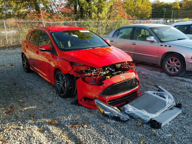 1FADP3L93GL379566 - 2016 FORD FOCUS ST RED photo 1