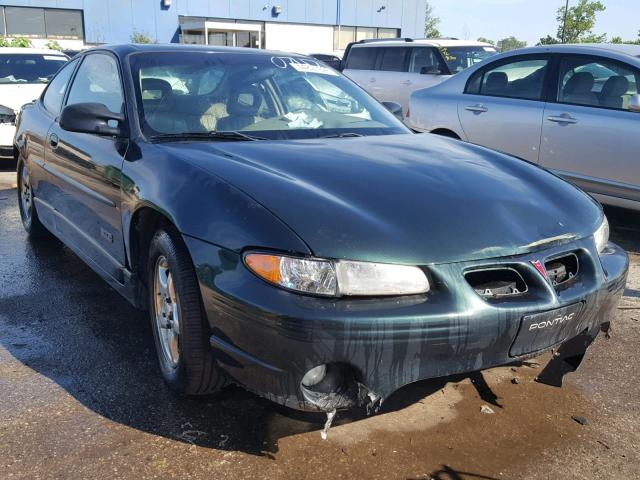 1G2WP1214WF340747 - 1998 PONTIAC GRAND PRIX GREEN photo 1