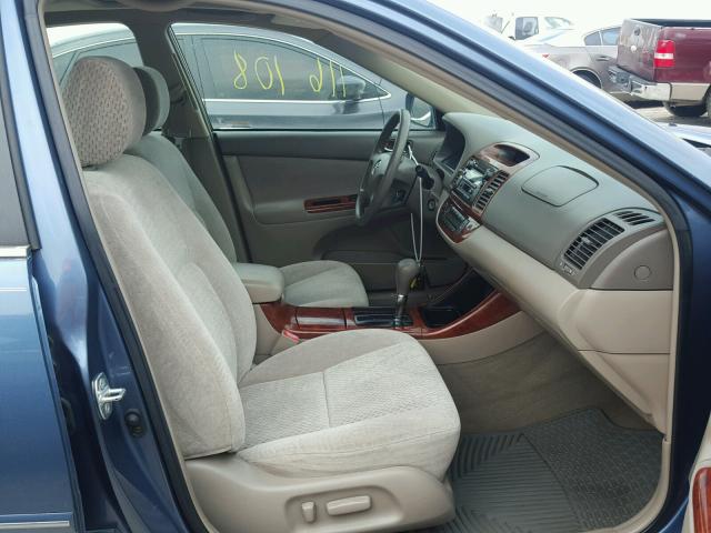 4T1BF32KX3U561094 - 2003 TOYOTA CAMRY LE 绿色 照片 5