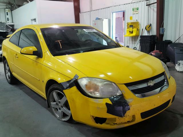 1G1AL15F267604074 - 2006 CHEVROLET COBALT LT YELLOW photo 1