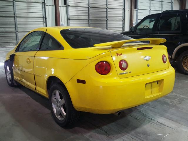 1G1AL15F267604074 - 2006 CHEVROLET COBALT LT YELLOW photo 3