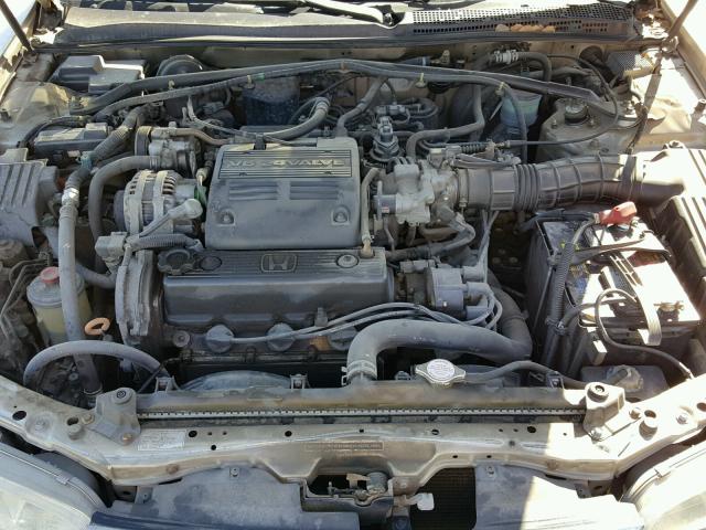 1HGCE6661SA032323 - 1995 HONDA ACCORD EX TAN photo 7