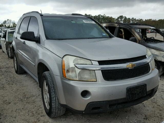 2CNDL13F576246313 - 2007 CHEVROLET EQUINOX LS SILVER photo 1