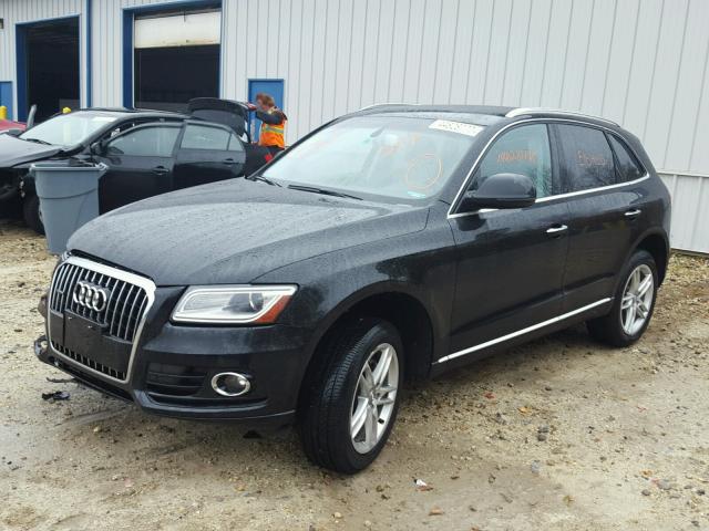 WA1LFAFP1FA121834 - 2015 AUDI Q5 BLACK photo 2