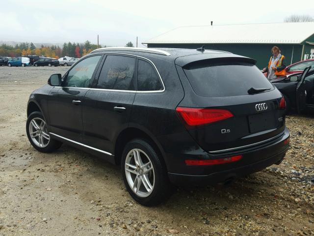 WA1LFAFP1FA121834 - 2015 AUDI Q5 BLACK photo 3