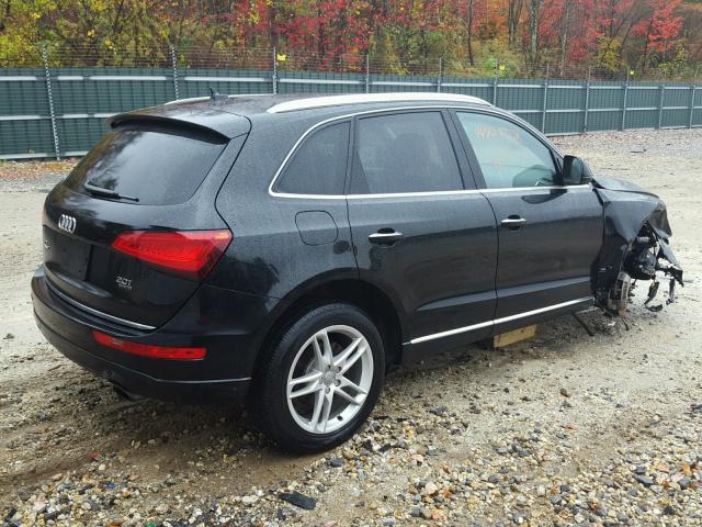 WA1LFAFP1FA121834 - 2015 AUDI Q5 BLACK photo 4