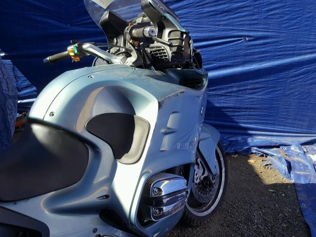 WB10418A2YZC69146 - 2000 BMW R1100 RT BLUE photo 9