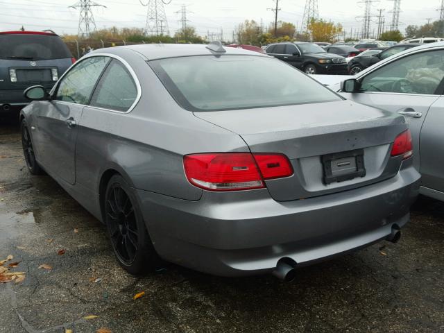 WBAWB73587P024419 - 2007 BMW 335 I GRAY photo 3