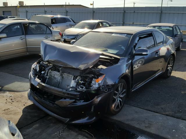 JTKJF5C76GJ015818 - 2016 TOYOTA SCION TC 石墨色 照片 2