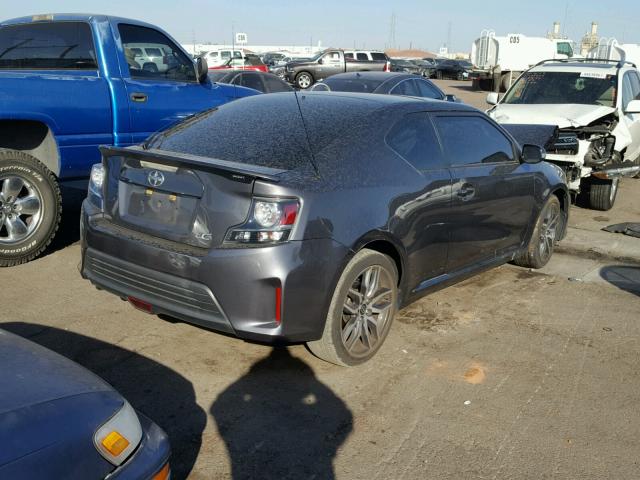 JTKJF5C76GJ015818 - 2016 TOYOTA SCION TC 石墨色 照片 4