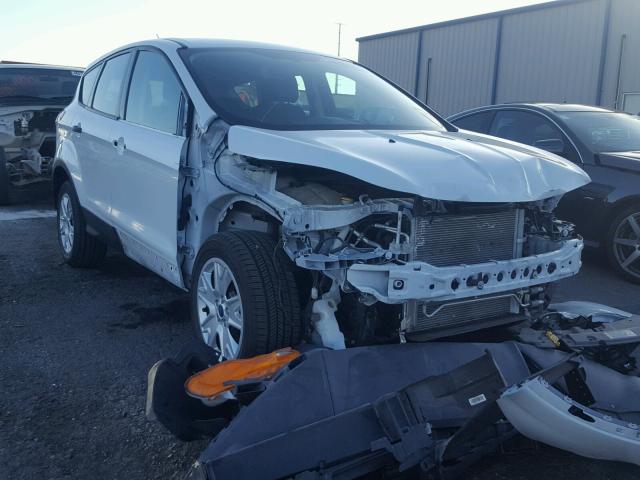 1FMCU0F73DUB83703 - 2013 FORD ESCAPE S WHITE photo 1