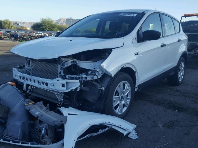 1FMCU0F73DUB83703 - 2013 FORD ESCAPE S WHITE photo 2