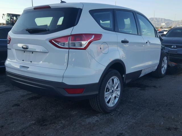 1FMCU0F73DUB83703 - 2013 FORD ESCAPE S WHITE photo 4