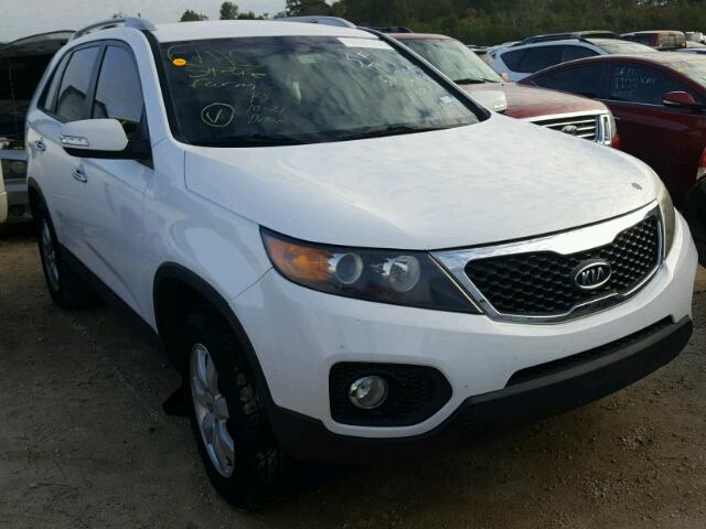 5XYKT4A10BG129240 - 2011 KIA SORENTO BA WHITE photo 1