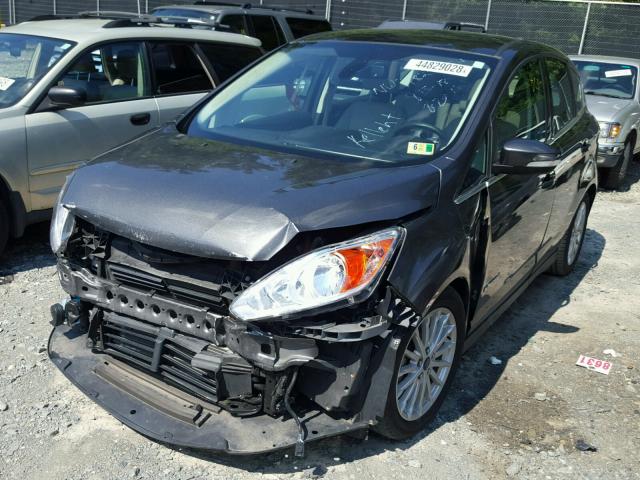 1FADP5BU6FL105097 - 2015 FORD C-MAX SEL GRAY photo 2