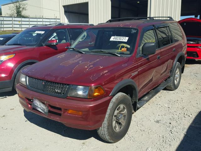 JA4LS31H4XP035830 - 1999 MITSUBISHI MONTERO MAROON photo 2