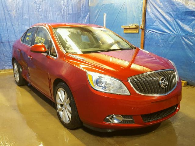 1G4PS5SK9D4160361 - 2013 BUICK VERANO RED photo 1