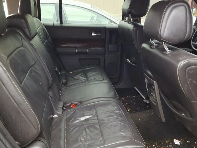 2FMGK5CC8CBD20385 - 2012 FORD FLEX SEL Մոխրագույն լուսանկար 6