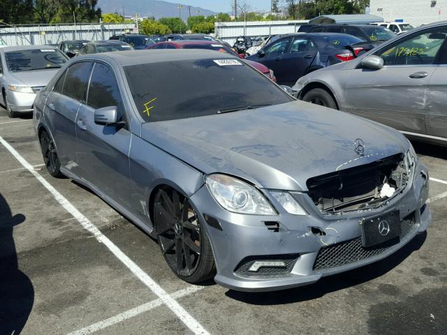 WDDHF7CB5AA054693 - 2010 MERCEDES-BENZ E 550 GRAY photo 1