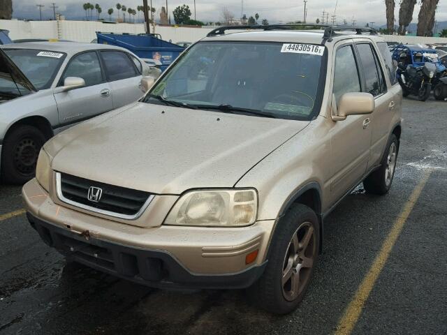 JHLRD18721C006128 - 2001 HONDA CR-V SE BEIGE photo 2