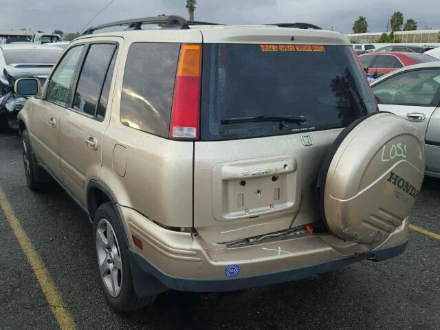 JHLRD18721C006128 - 2001 HONDA CR-V SE BEIGE photo 3