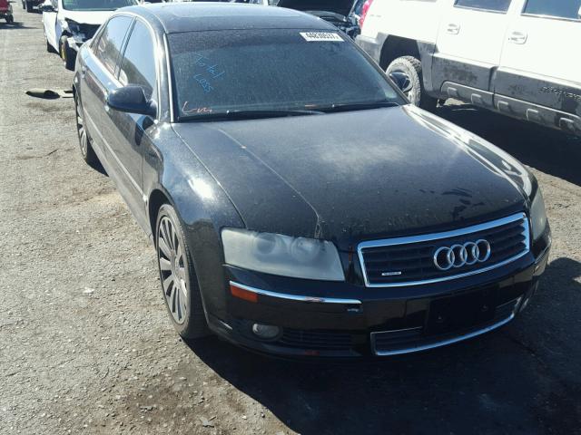 WAUML44E14N020141 - 2004 AUDI A8 L QUATT BLACK photo 1