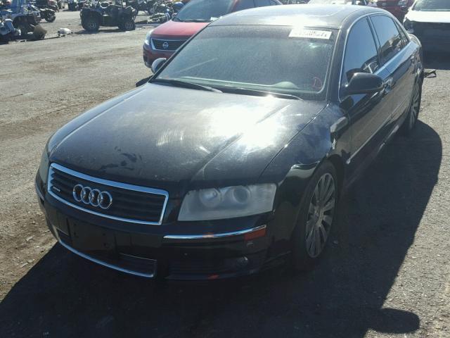 WAUML44E14N020141 - 2004 AUDI A8 L QUATT BLACK photo 2