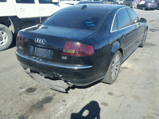 WAUML44E14N020141 - 2004 AUDI A8 L QUATT BLACK photo 4