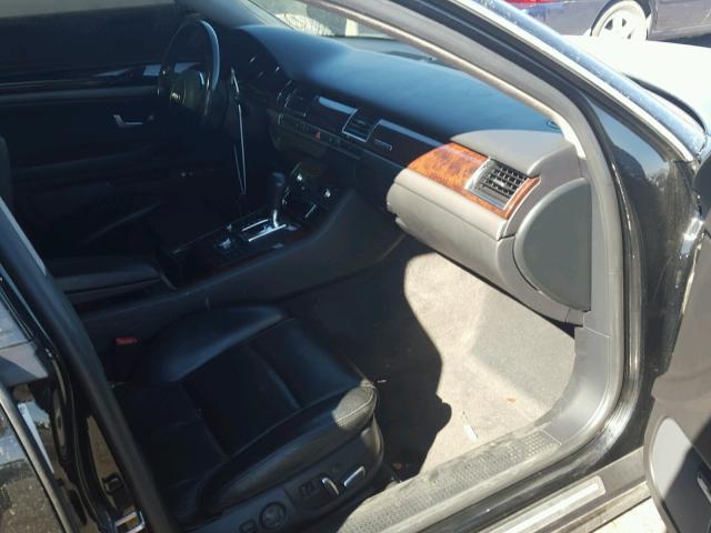WAUML44E14N020141 - 2004 AUDI A8 L QUATT BLACK photo 5