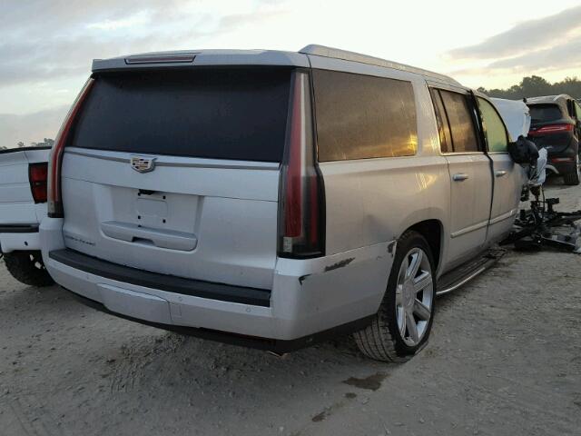 1GYS3HKJ9HR278787 - 2017 CADILLAC ESCALADE E WHITE photo 4