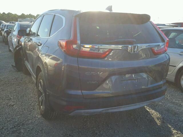 7FARW5H37HE002704 - 2017 HONDA CR-V LX GRAY photo 3