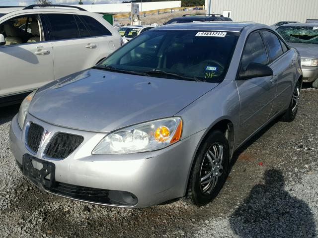 1G2ZF58B874197788 - 2007 PONTIAC G6 VALUE L SILVER photo 2