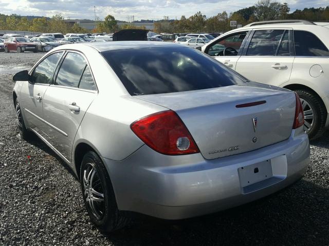 1G2ZF58B874197788 - 2007 PONTIAC G6 VALUE L SILVER photo 3