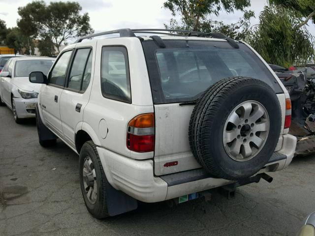 4S6CM58W7W4414551 - 1998 HONDA PASSPORT E WHITE photo 3