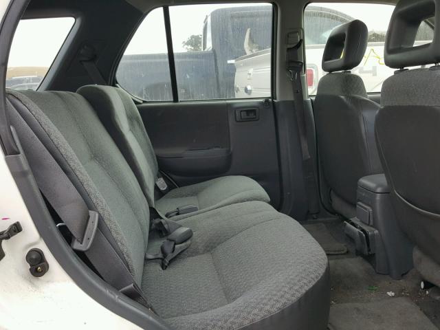 4S6CM58W7W4414551 - 1998 HONDA PASSPORT E WHITE photo 6