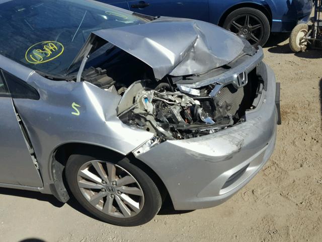19XFB2F81CE381379 - 2012 HONDA CIVIC EX SILVER photo 9