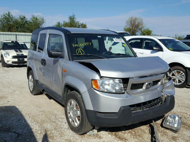 5J6YH1H30BL000897 - 2011 HONDA ELEMENT LX SILVER photo 1